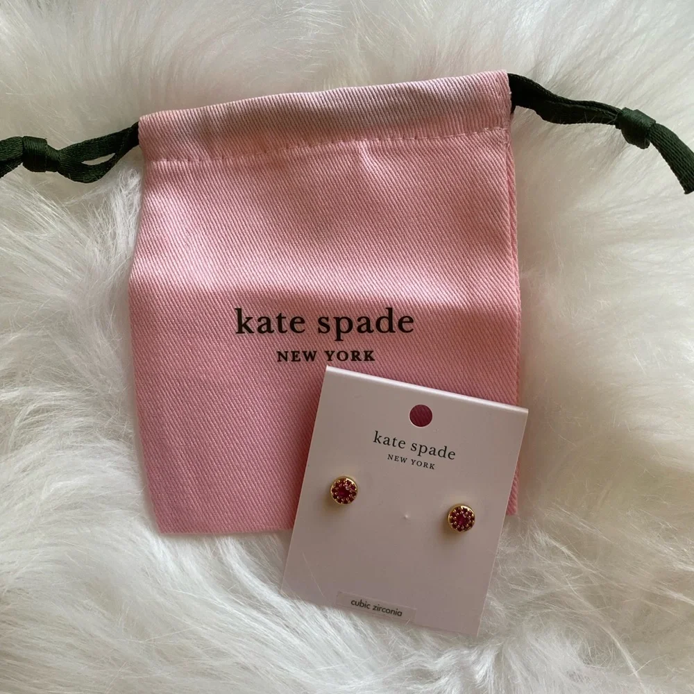 kate spade something sparkly pave studs. New with tags